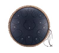lengua acero 15 notas, 13 pulgadas, instrumento percusión afinación, juegos mano con bolsa, libro música, mazos, púas dedo