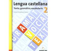 Lengua castellana, texto, gramática, vocabulario, 2 ESO. Cuaderno y solucionario - 9788430749447