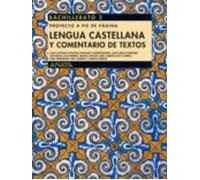 Lengua Castellana Y Comentario De Textos (bachillerato 2)