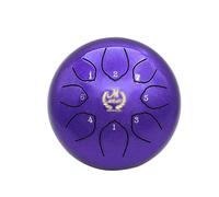 Lengua de Tambor de 8 tonos, baquetas, cinturón de tambor Dedo Yoga Meditación Tambor de lengua de Accesorios for instrumentos musicales (Color : E)