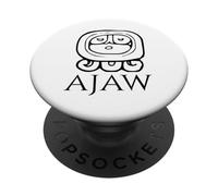 Lengua Maya Clásica - Ajaw Lord King - Kaqchikel PopSockets PopGrip Adhesivo