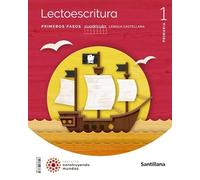 Lengua 1Prm PPasos cuadr CM cast - 9788468071596 (CONSTRUYENDO MUNDOS)