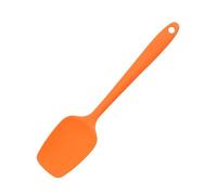 Lengua Silicona Cocina 2 Uds/1 Juego De Raspador Silicona 21cm Y 27cm Espátula For Hornear For Pasteles Herramienta Mezcla Accesorios Cocina For(Orange)