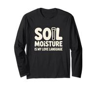 Lenguaje Amor Plantas Soil Moisture IS MY Love Language Manga Larga