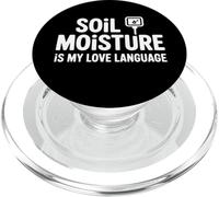 Lenguaje Amor Plantas Soil Moisture IS MY Love Language PopSockets PopGrip para MagSafe
