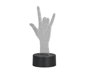 Lenguaje de Signos 3D Te Amo Luz San Valentín USB Luces de Arte de Boda Lámpara de Propuesta Regalos Táctiles para Luces Nocturnas Led