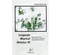 Lenguaje musical rítmico III, grado elemental