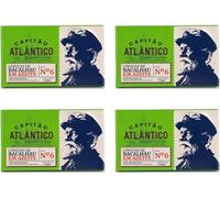 Lenguas de Bacalao en Aceite de Oliva - Pack de 4 x 120g - Conservas de Pescado Tradicionales Portuguesas - Marisco Listo para Comer - Lenguas de Bacalao en Lata para Cocinar, Tapas o Aperitivos