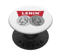 Lenin - Revolución Rusa - Comunista PopSockets PopGrip Adhesivo