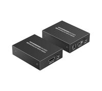 LENKENG HDMI-EXT-4K30-KVM40 Extensor KVM de señal HDMI - Alcance 40 m - Resolución 4K - Permite conexiones 1:1 - POC - Alimentac