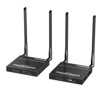 LENKENG HDMI-EXT-PRO-W-4K60-KVM Extensor KVM inalámbrico - Alcance 50 m - Resolución 4K - Permite conexiones 1:M - HDMI Loop out