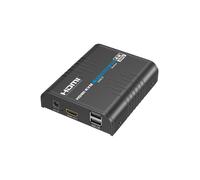 LENKENG HDMI-MATRIX-PRO-4K-KVM-L-RX Matriz de señal HDMI IP - Permite NxM - Resolución 4K - Incluye 1 receptor - Función KVM