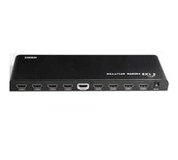 Lenkeng Splitter 1x8 HDMI soporta Full HD, 3D, vídeo 4Kx2K HDCP LKV318EDID