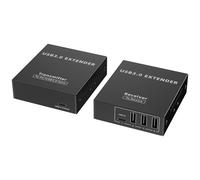LENKENG USB-EXT-4-30 Extensor USB 3.0 LAN - 1 entrada USB - 4 salidas USB - Longitud máxima de conexión 50m - Plug and Play