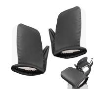 Lenkermuffen PU Leder - 11.42 x 7.48 x 1.97 pulgadas Winterhandschuhe | Wasserdichte Handwärmer Muffs - Für Motorrad Roller ATV E Bike Outdoor Pendeln Männer Und Frauen Im Kalten