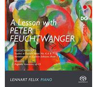 Lennart Felix - A Lesson With Peter Feuchtwanger; Brahms Paganini Variation