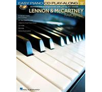 Lennon & Mccartney Favorites Piano +CD (Easy Piano Play Along Book/CD): Easy Piano CD Play-Along Volume 24 (Easy Piano Cd Play-along, 24)