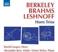 Lennox Berkeley Berkeley/Brahms/Leshnoff: Horn Trios (CD) (Importación USA)