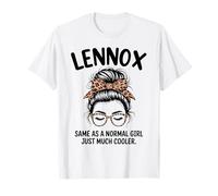 Lennox Igual Que una Chica Normal Solo un Nombre de niña Mucho más Fresco Camiseta