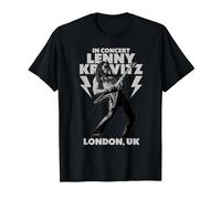 Lenny Kravitz Blue Electric Light Tour 2025 London Camiseta, Hombre, Negro, 3XL