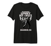 Lenny Kravitz Blue Electric Light Tour 2025 Madrid Camiseta Premium