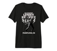 Lenny Kravitz Blue Electric Light Tour 2025 Pamplona Camiseta Premium