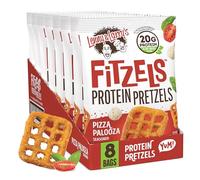 Lenny & Larry's Fitzels Protein Pretzels (8x85g) Pizza Palooza - Alimentos funcionales - Aperitivos proteicos