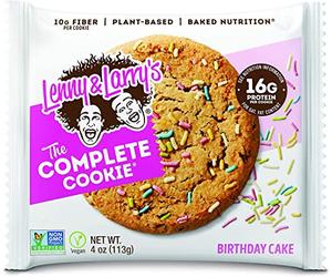 Lenny & Larry's The Complete Cookie Birthday Cake - 12 Barras