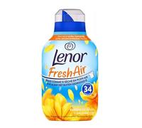 Lenor Air Fresco Líquido Suavizante 6 x 34 lavados, rayos de sol - Frescura ultra concentrada - Botella reciclada