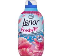 Lenor Aire Fresco Suavizante 8 x 60 Lavados, Flor - Frescura Ultraconcentrada, Botella Reciclada