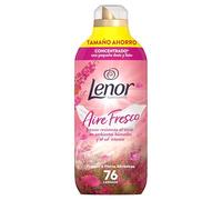 Lenor Aire Fresco Suavizante Para Ropa Frescor A Flores Silvestres 76 Lavados, 1.064L, Frescor Resistente Al Secar En Ambientes Húmedos O Al Sol Intenso