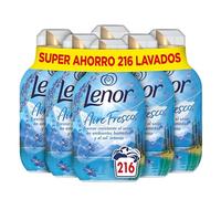 Lenor Aire Fresco Suavizante Para Ropa Frescor Alpino 36 Lavados, 504ml, Frescor Resistente Al Secar En Ambientes Húmedos O Al Sol Intenso