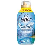 Lenor Aire Fresco Suavizante Para Ropa Frescor Alpino 50 Lavados, 700ml, Frescor Resistente Al Secar En Ambientes Húmedos O Al Sol Intenso