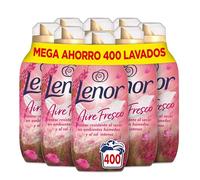 Lenor Aire Fresco Suavizante Para Ropa Frescor A Flores Silvestres 50 Lavados, 700ml, Frescor Resistente Al Secar En Ambientes Húmedos O Al Sol Intenso, Paquete de 8
