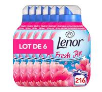 Lenor Fresh Air Suavizante 36x6 Lavados Jardines En Flores Frescura Ultra Concentrada Botella Reciclada