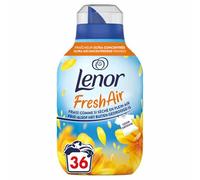 Lenor Fresh Air Suavizante Sol Radiante 6 x 36 Lavados, 504ml - Frescura ultraconcentrada