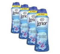 Lenor Perfume para ropa fresca de abril, 495 g, frescura sin parar para hasta 12 semanas en el armario (Paquete de 4)