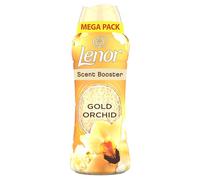 Lenor Perlas potenciadoras de aroma para colada, 570 g, orquídea dorada, un impulso de frescura hasta 12 semanas en almacenamiento