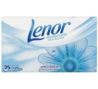 LENOR Sábanas perfumadas para secadora 25 piezas producto de lavado