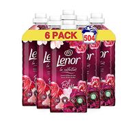 Lenor Suavizante 504 Lavados, Jazmín y Rosa de Mai, Proporciona Frescura Durada, Para 1 Semana Larga Una Cama Fresca
