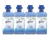 LENOR Suavizante Concentrado, Pack Ahorro 4X25 Lavados, TOTAL 100 Dosis, Suavizante Para Lavadora, Frescor Duradero y Ropa Fresca
