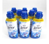 Lenor Suavizante para lavadora concentrado, 25 lavados, despertar primavera, frescor de larga duración y suavidad de origen vegetal, sábanas perfumadas hasta 1 semana (8 x 525 ml)