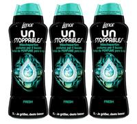 Lenor Unstoppables Fresh, Perlas de Perfume para la Ropa, 510 gr, Pack 3 Unidades