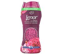 Lenor Unstoppables - Perfume de lino con perlas para lavandería, 16 lavados (224 g), rayos, frescura sin parar hasta 12 semanas de almacenamiento