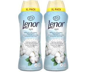 Lenor UNstoppables Perlas de Perfume para la Ropa, 41 Lavados (495g), Suavizante con Fragancia Frescor Algodon, Potenciador de Frescor (Paquete de 2)
