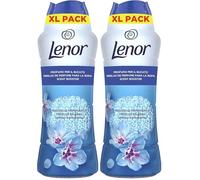 Lenor UNstoppables Perlas de Perfume para la Ropa, 41 Lavados (495g), Suavizante con Fragancia Frescor de Abril, Potenciador de Frescor (Paquete de 2)