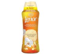 LENOR UNstoppables Perlas de Perfume para la Ropa, 41 Lavados (495g), Suavizante con Fragancia Orquidia Dorada, Potenciador de Frescor