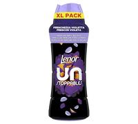 Lenor UNstoppables Perlas de Perfume para la Ropa, 41 Lavados (495g), Suavizante con Fragancia Violeta Fresca, Potenciador de Frescor