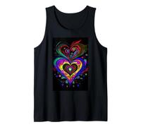 Lenormand Heart Love Oracle Art Design Camiseta sin Mangas