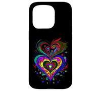 Lenormand Heart Love Oracle Art Design Carcasa para iPhone 15 Pro